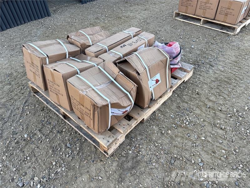  Quantity of (6)  BYT ABTJK50 50 ton Air/Hydraulic  مكونات أخرى