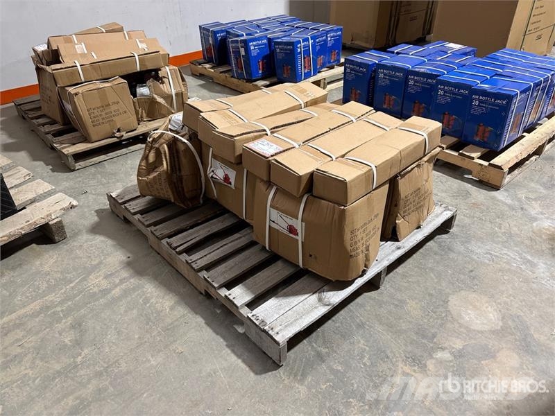  Quantity of (6)  BYT ABTJK50 50T Air/Hydraulic Bot Andre komponenter