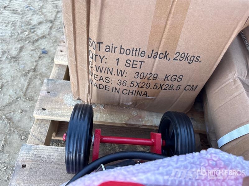 Quantity of (6) BYT ABTJK50 50 ton Air/Hydraulic Andere Zubehörteile