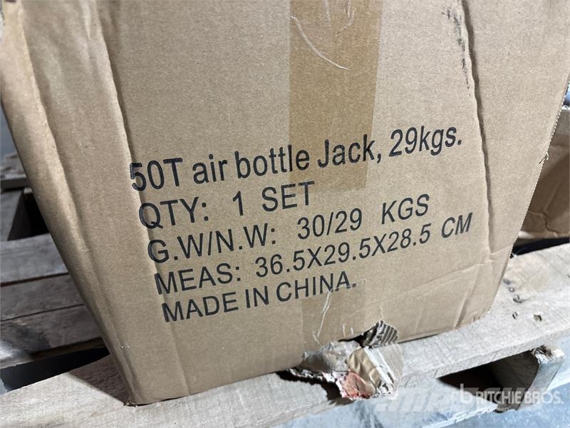 Quantity of (6) BYT ABTJK50 50T Air/Hydraulic Bot Andre komponenter