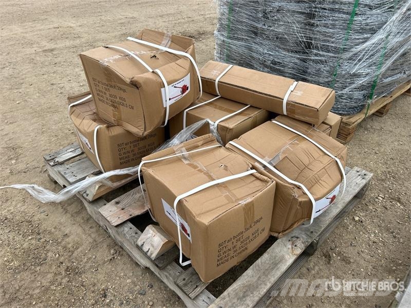  Quantity of (6)  BYT ABTJK50 50T Air/Hydraulic Bot مكونات أخرى