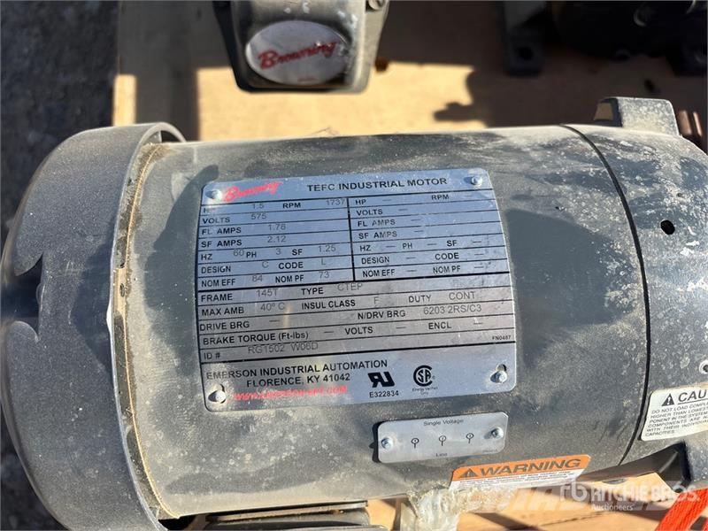 Quantity of (6) Electric Motors Andre komponenter
