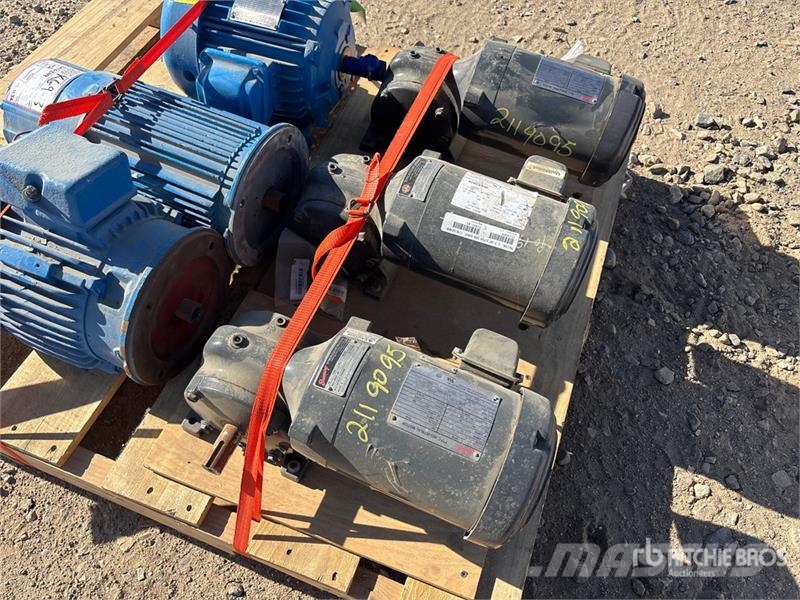 Quantity of (6) Electric Motors Andre komponenter
