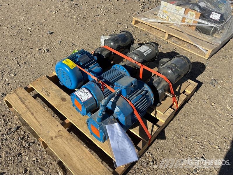 Quantity of (6) Electric Motors Andre komponenter