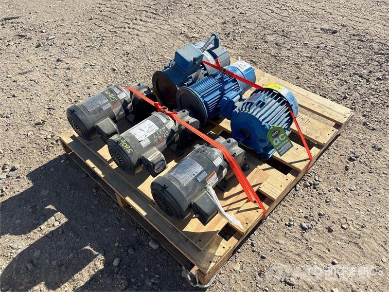 Quantity of (6) Electric Motors Andre komponenter