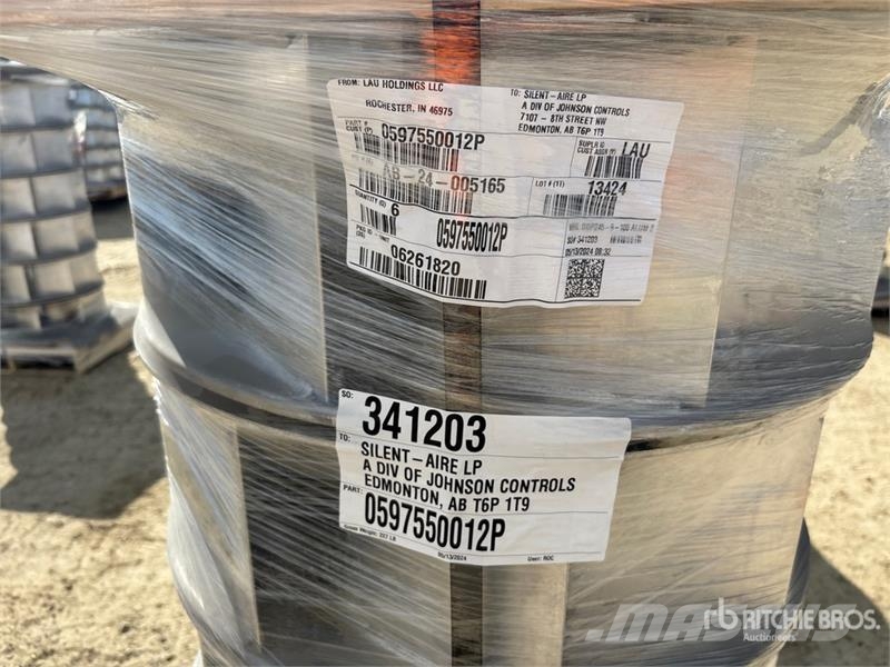  Quantity of (6) Fan Wheels Компоненты строительной техники