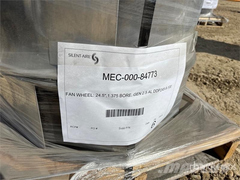  Quantity of (6) Fan Wheels Компоненты строительной техники