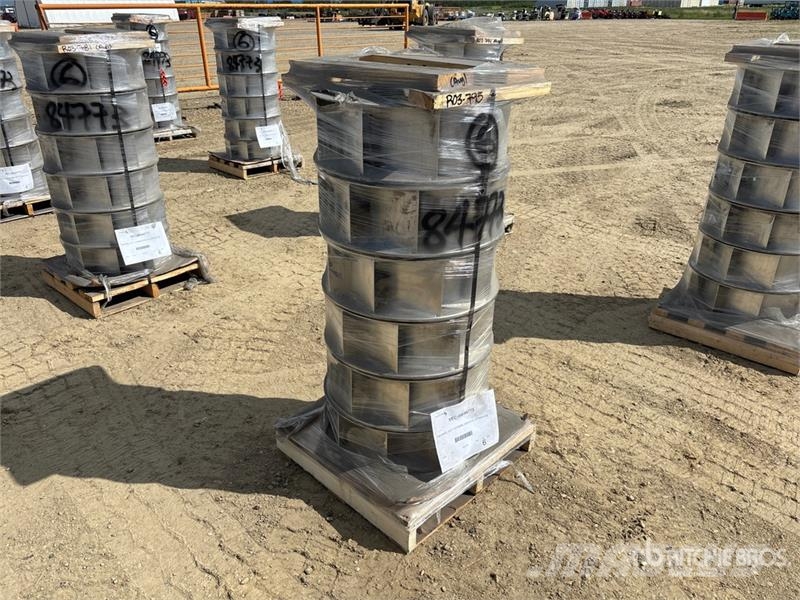 Quantity of (6) Fan Wheels Компоненты строительной техники