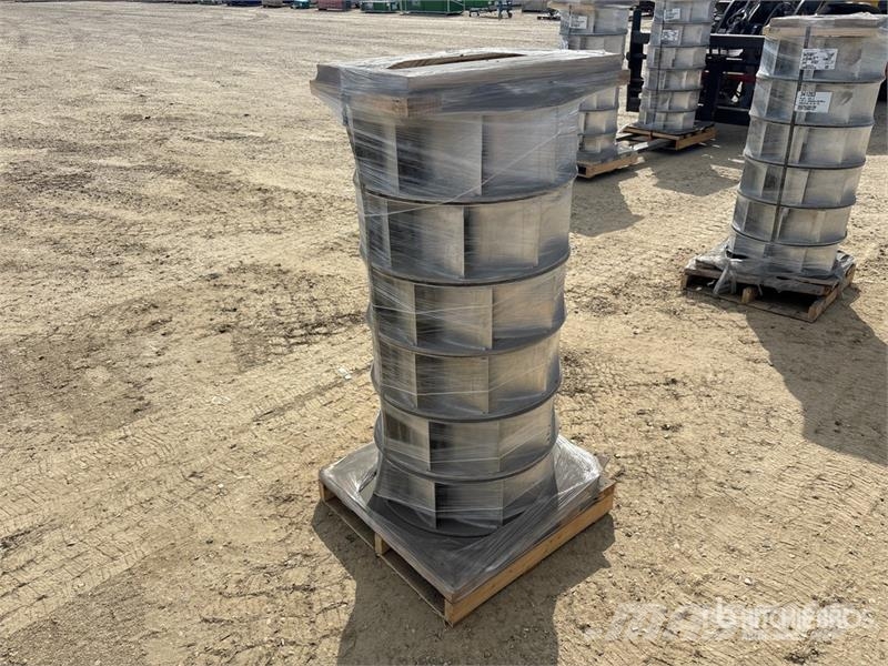 Quantity of (6) Fan Wheels Компоненты строительной техники