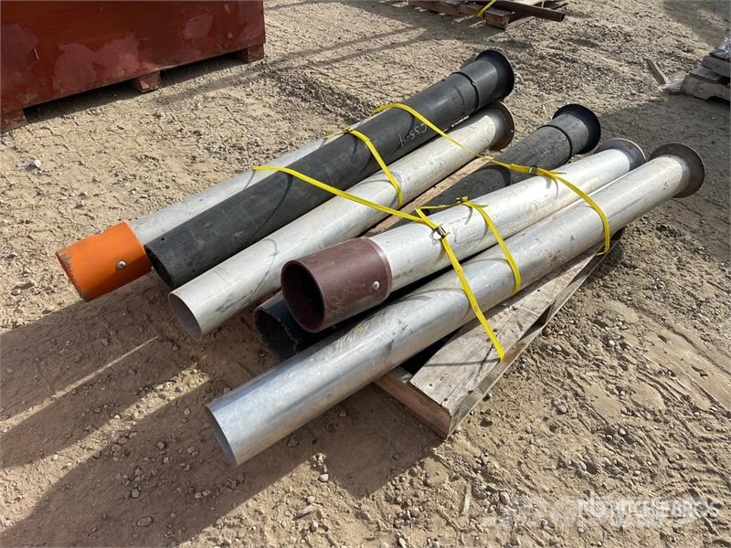 Quantity of (6) Hydrovac Suction Tubes Būvniecība- Citi
