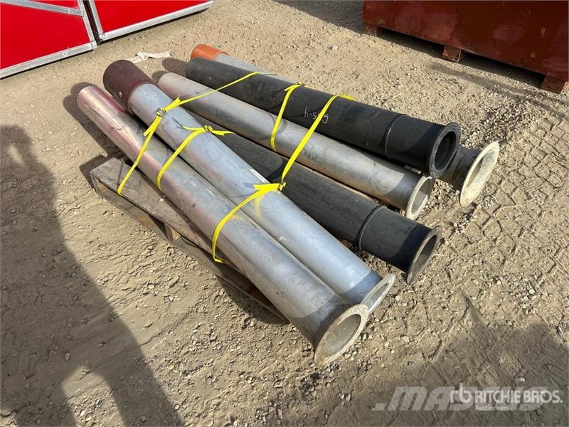 Quantity of (6) Hydrovac Suction Tubes Būvniecība- Citi