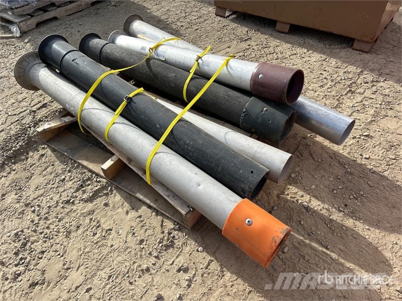 Quantity of (6) Hydrovac Suction Tubes Būvniecība- Citi