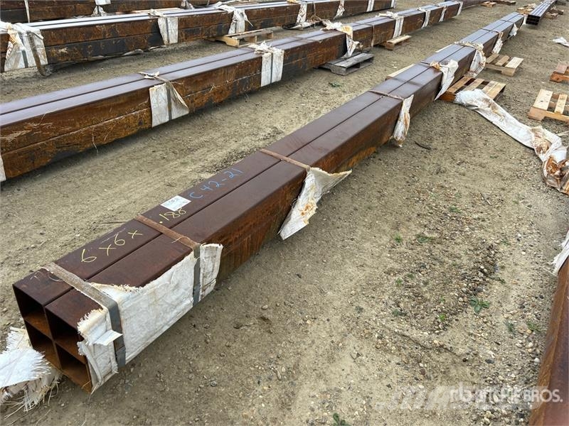  Quantity of 6 in x 6 in x .188 x 40 ft HSS Строителство - Други