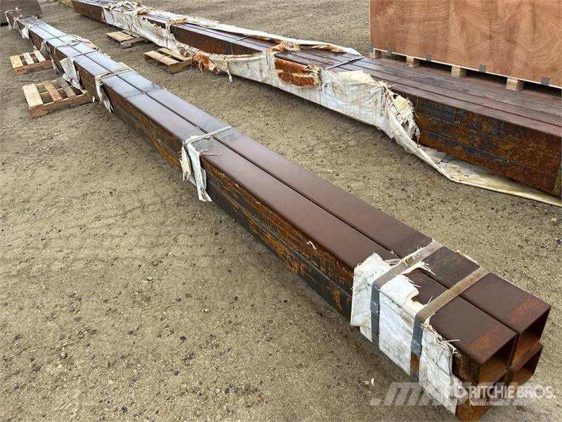  Quantity of 6 in x 6 in x .250 x 40 ft HSS Строителство - Други