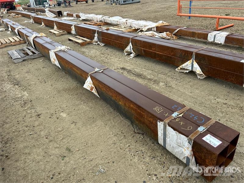  Quantity of 6 in x 6 in x .188 x 40 ft HSS Строителство - Други