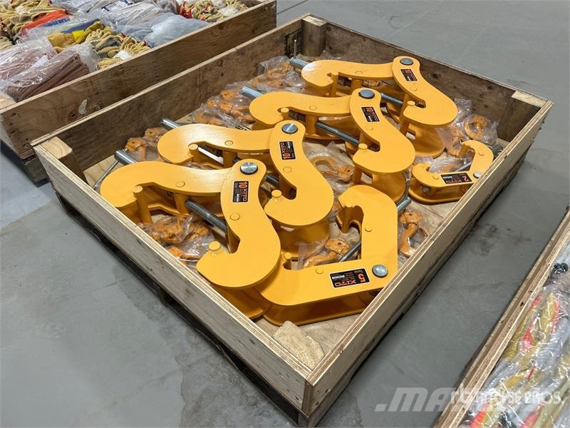  Quantity of (6) Kito Beam Clamps (Unused) Запчасти для кранов