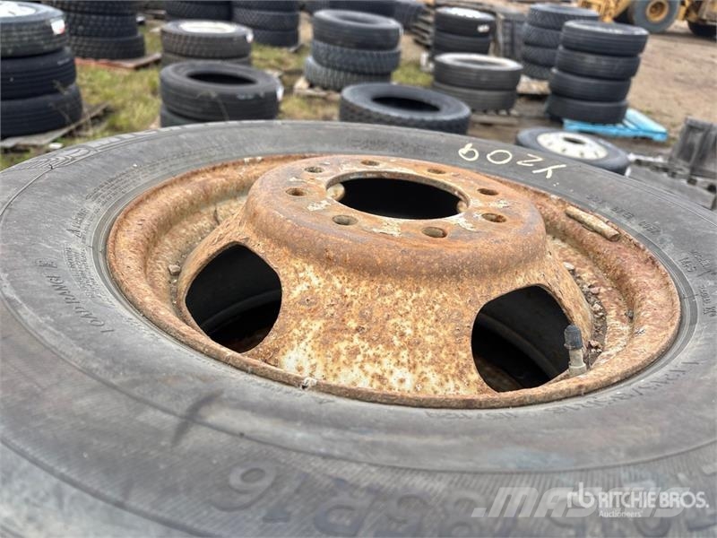 Quantity of (6) Michelin Defender LTX 215/85R16 Ti Tyres, wheels and rims