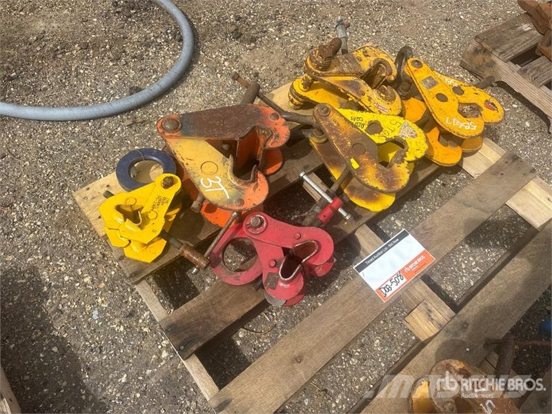 Quantity of (6) Miscellaneous I-Beam Lifting Clamp Строителство - Други