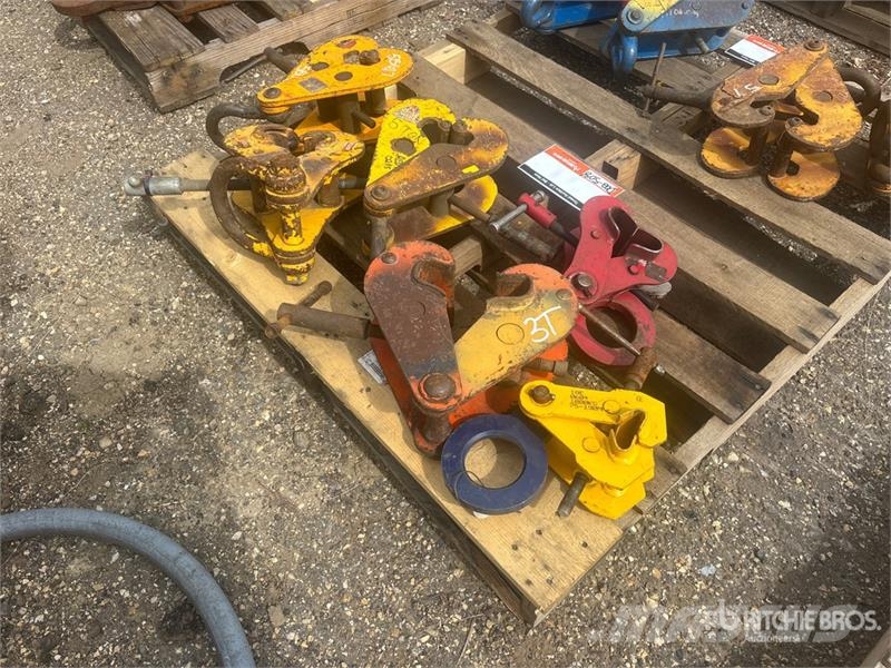 Quantity of (6) Miscellaneous I-Beam Lifting Clamp Строителство - Други