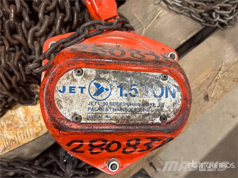 Quantity of (6) Miscellaneous Chain Hoists مكونات أخرى