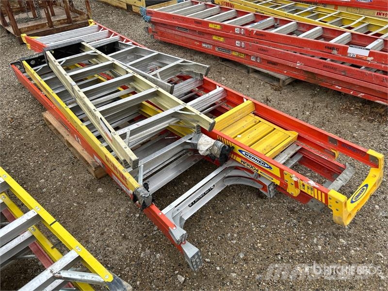 Quantity of (6) Miscellaneous Ladder Kopėčios ir platformos