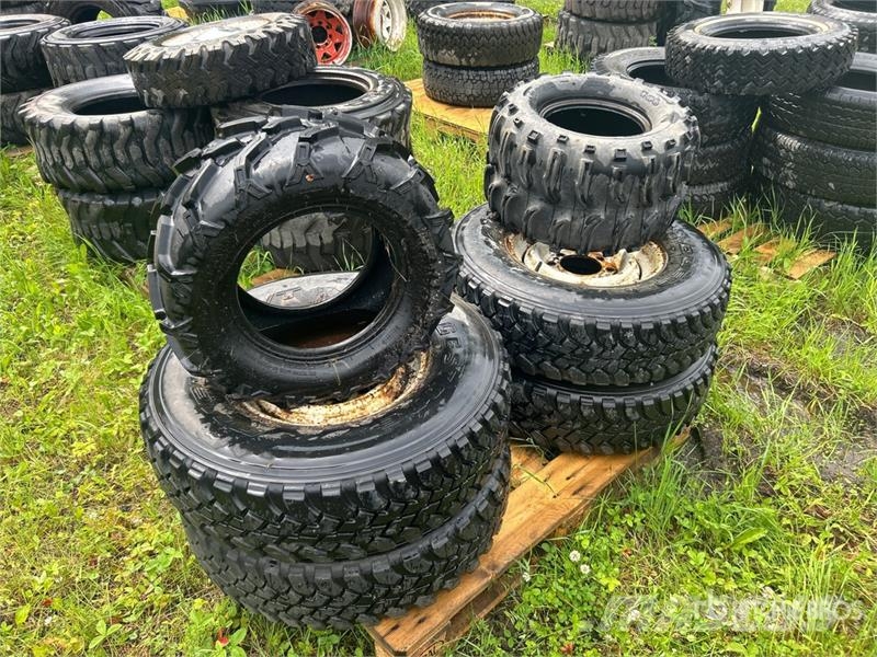 Quantity of (6) Mixed Tires Tyres, wheels and rims