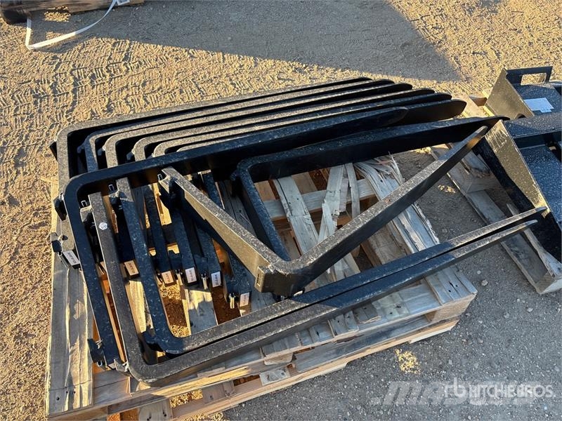 Quantity of (6) Mower King SA 48 in Skid Steer Fo Fourche