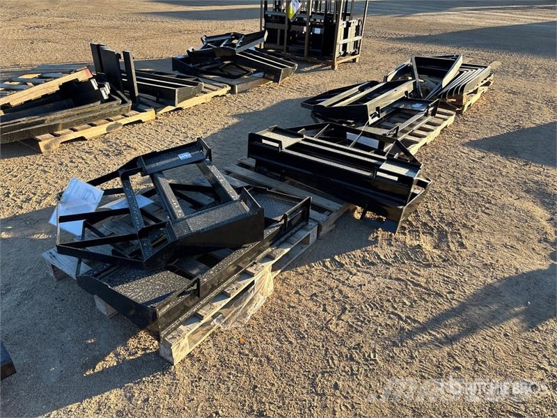 Quantity of (6) Mower King SA 48 in Skid Steer Fo Fourche