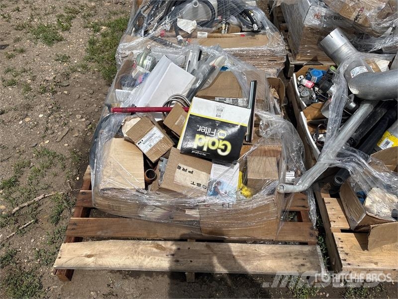 Quantity of (6) Pallets of Miscellaneous Parts Andre komponenter