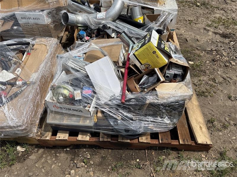 Quantity of (6) Pallets of Miscellaneous Parts Andre komponenter