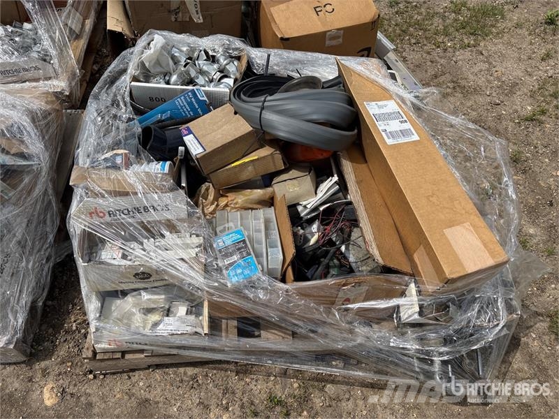 Quantity of (6) Pallets of Miscellaneous Parts Andre komponenter