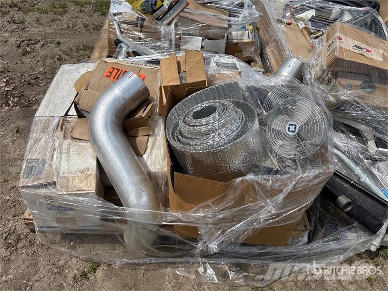 Quantity of (6) Pallets of Miscellaneous Parts Andre komponenter