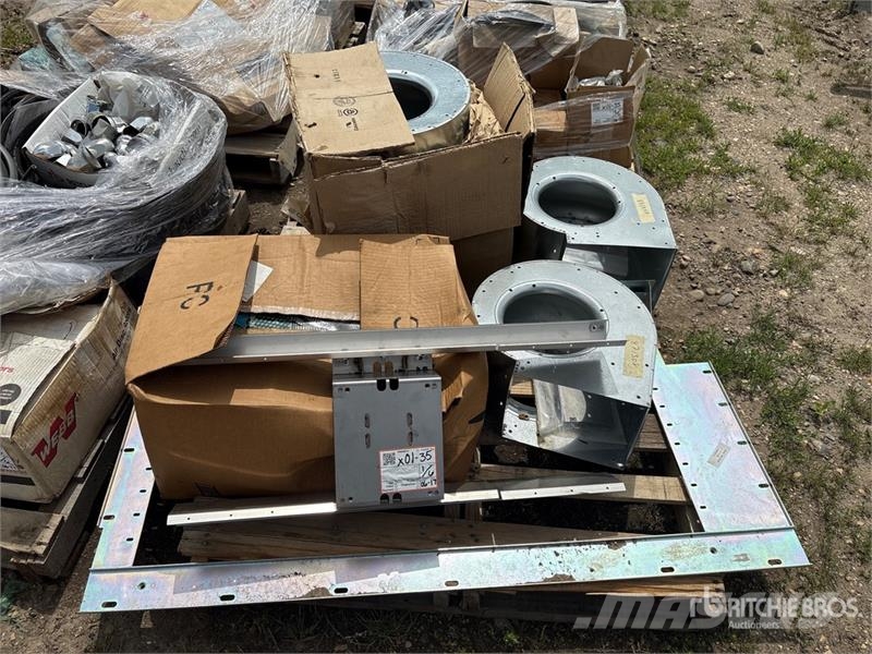 Quantity of (6) Pallets of Miscellaneous Parts Andre komponenter