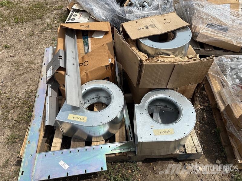 Quantity of (6) Pallets of Miscellaneous Parts Andre komponenter