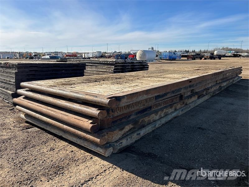  Quantity of (6) Rig Mats Accessoires et pièces pour foreuse