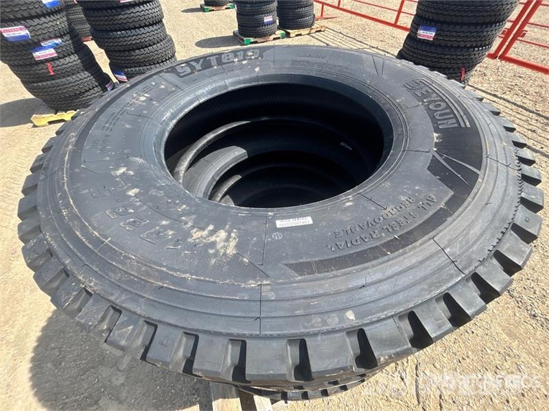 Quantity of (6) Seyoun 11R22.5 Truck Tires (Unused Tyres, wheels and rims