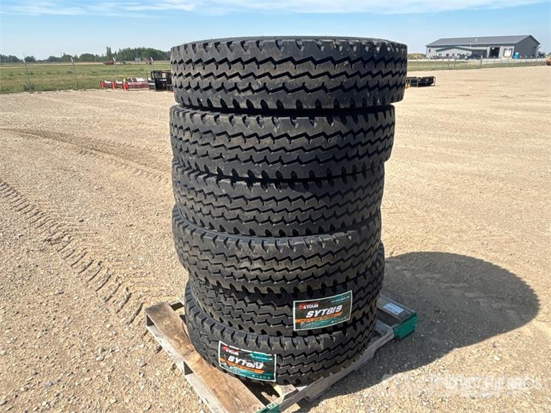 Quantity of (6) Seyoun 11R22.5 Truck Tires (Unused Tyres, wheels and rims