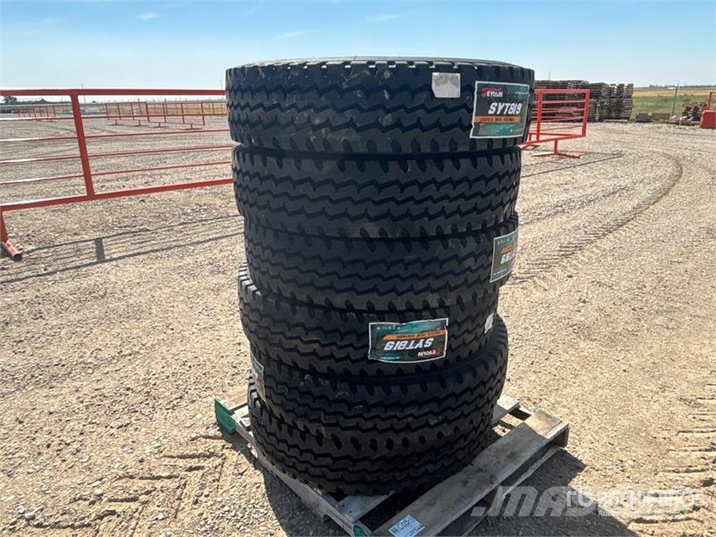 Quantity of (6) Seyoun 11R22.5 Truck Tires (Unused Tyres, wheels and rims