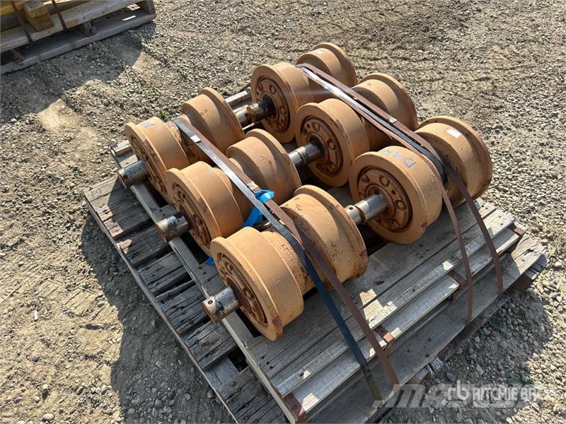 Quantity of (6) Single Flange Rollers Drugi deli