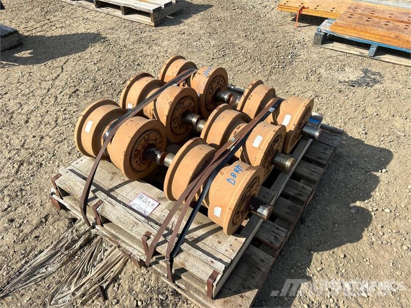  Quantity of (6) Single Flange Rollers Drugi deli