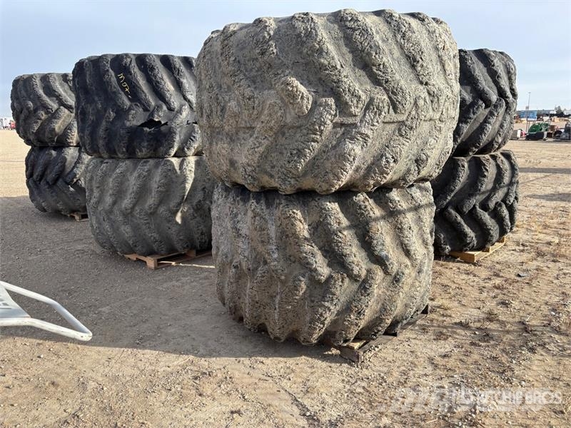  Quantity of (6) Skidder Tires الإطارات والعجلات والحافات