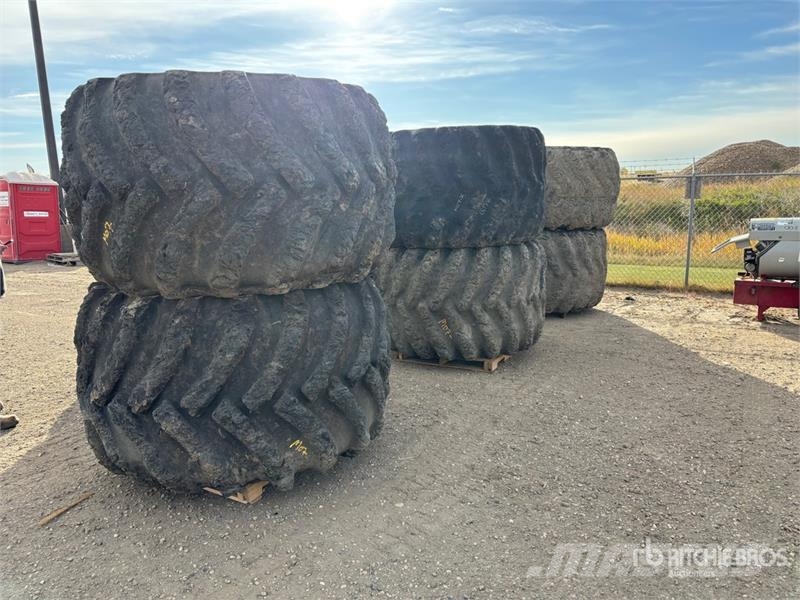  Quantity of (6) Skidder Tires الإطارات والعجلات والحافات