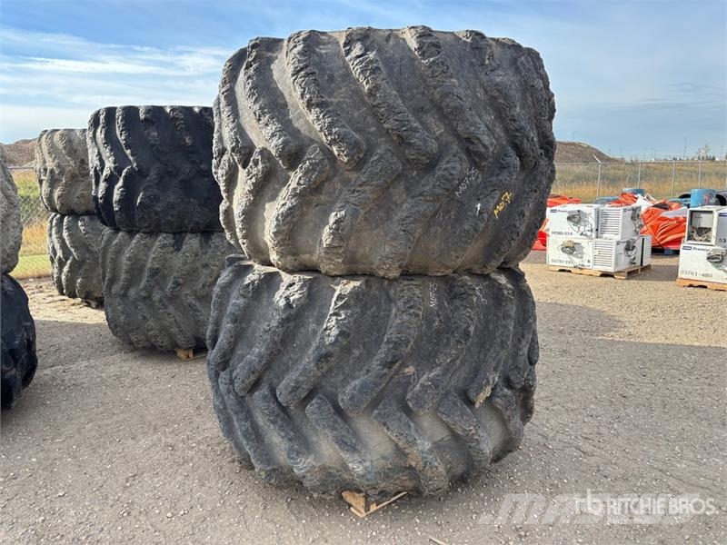  Quantity of (6) Skidder Tires الإطارات والعجلات والحافات