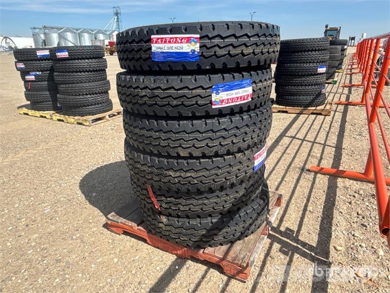 Quantity of (6) Taitong 11R24.5 Truck Tires (Unuse Tyres, wheels and rims