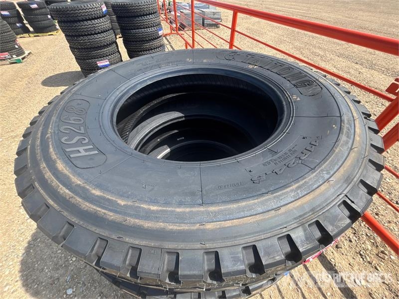 Quantity of (6) Taitong 11R24.5 Truck Tires (Unuse Tyres, wheels and rims
