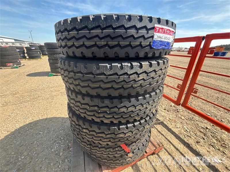 Quantity of (6) Taitong 11R24.5 Truck Tires (Unuse Tyres, wheels and rims