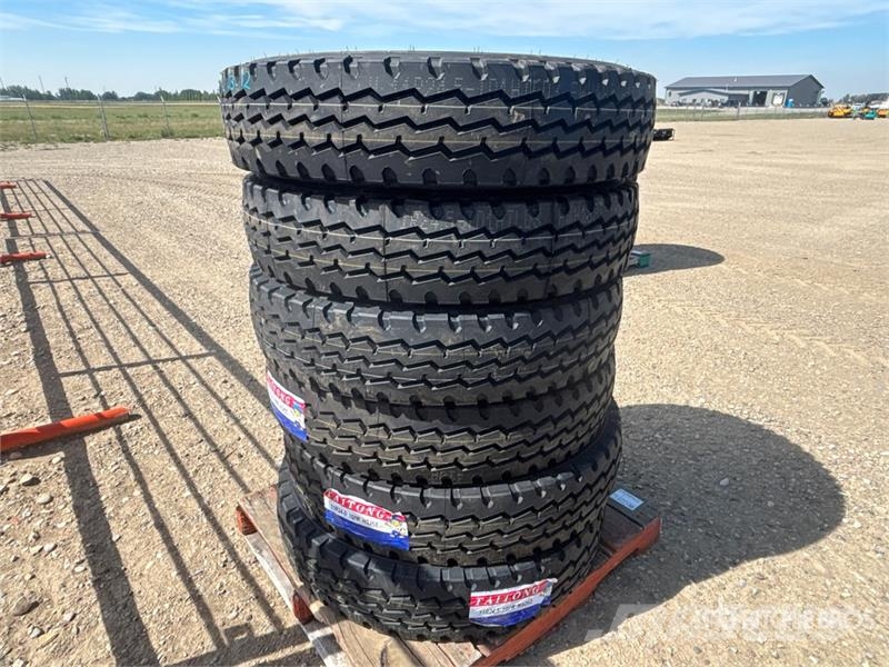 Quantity of (6) Taitong 11R24.5 Truck Tires (Unuse Tyres, wheels and rims