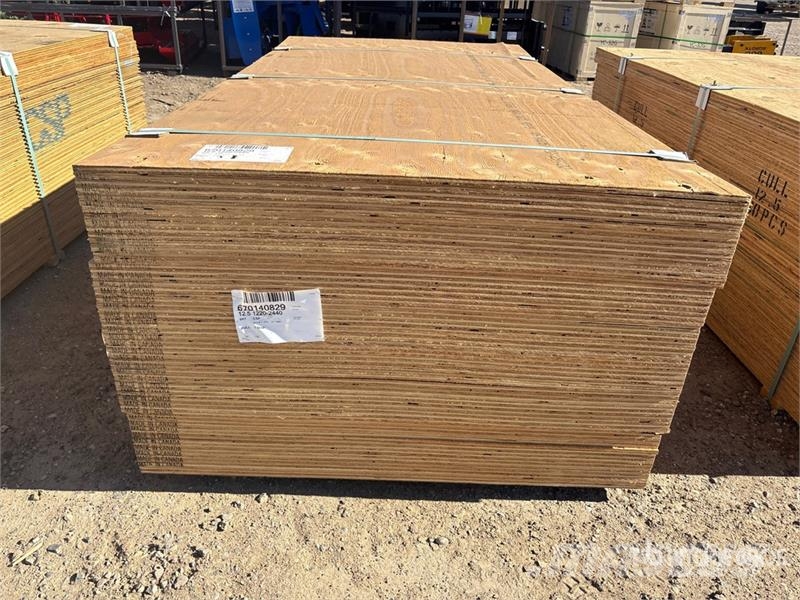  Quantity of (60) 1/2" 4x8 CSP/DFP No Stamp Plywood مكونات أخرى