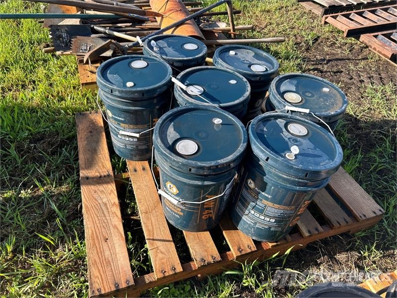  Quantity of (7) 5 gal Pails of Klondike AW 46 Hydr Ďalšie komponenty
