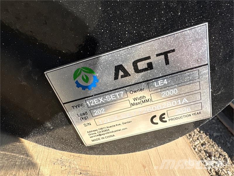 Quantity of (7) AGT 12EX-SET7 Mini Excavator Atta Drugi deli